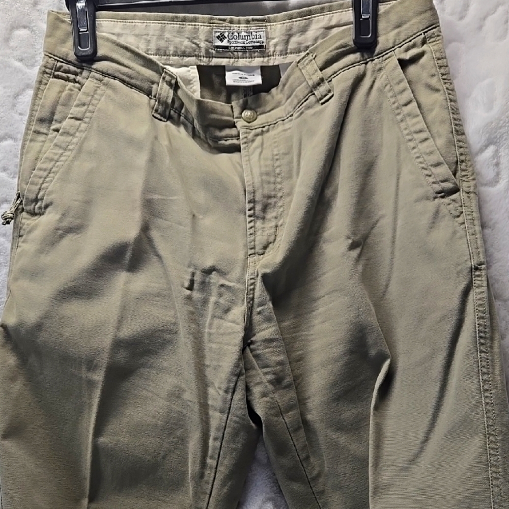 Columbia Womens Sage Tan Pants 10